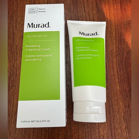 Murad Resurgence Renewing Cleansing Cream - Green and White - Picture 3 of 7